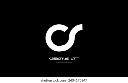 CS, SC, C, S abstract letters logo monogram