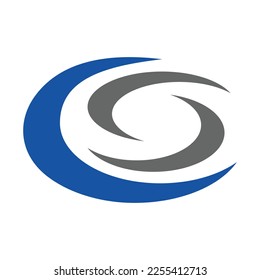 cs sc swoosh logo template