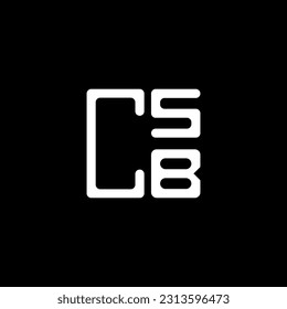 CSB letter logo creative design with vector graphic, CSB simple and modern logo. CSB luxurious alphabet design  