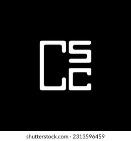CSC letter logo creative design with vector graphic, CSC simple and modern logo. CSC luxurious alphabet design  