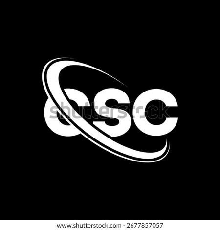 CSC logo. CSC letter. CSC letter logo design. Initials C SC logo linked with circle and uppercase monogram logo. CSC typography for technology, business and real estate brand.