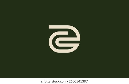 CSD Initials Letter Vector logo design