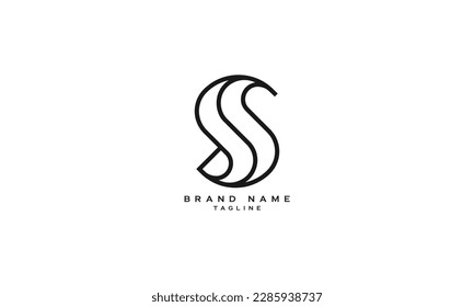CSD, SCD, DSC, SD, DS, Abstract initial monogram letter alphabet logo design