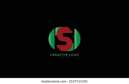 CSD SN NS diseño de logotipo de letra de monograma inicial Abstractas