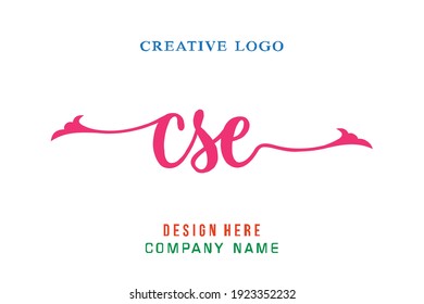 CSE lettering logo is simple, easy to understand and authoritative