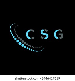 CSG letter logo abstract design. CSG unique design. CSG.
