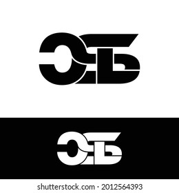 CSL letter monogram logo design vector