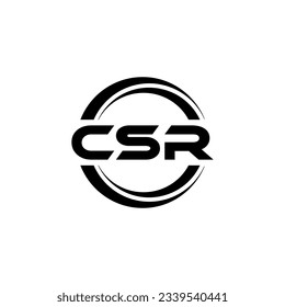 CSR Logo Design, Inspiration for a Unique Identity. Modern Elegance and Creative Design. Watermark Your Success with the Striking this Logo.