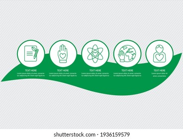 CSR - Sustainable Responsibility - Infographic Template