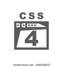 CSS 4 icon