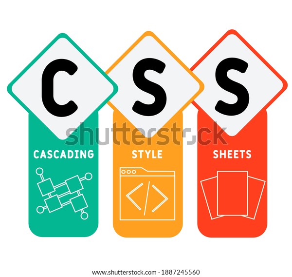 CSS u2013 カスケード・スタイルシートの頭字語。 ビジネスコンセプトの 