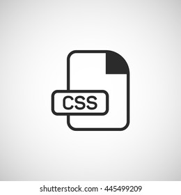 Css File Format Icon Stock Vector (Royalty Free) 445499209 | Shutterstock