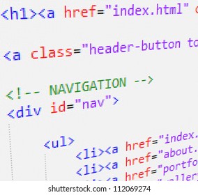 CSS and HTML code