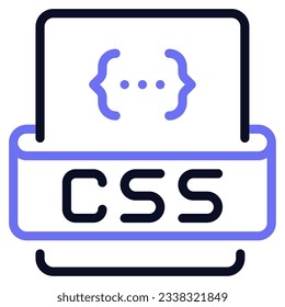 CSS Styling Icon can be used for web, mobile app, infographic, etc