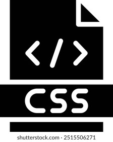 Css Vektor Ikon Design Illustration