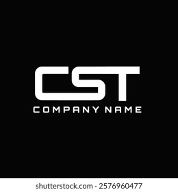 CST initial logo for company