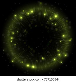 ct background - illustration of big explosion, catastrophe. Big bang.