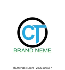 ct Modelo de logotipo de design plano logotipo gradiente
logotipo comercial