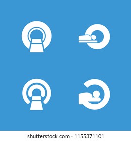 Ct icon. collection of 4 ct filled and outline icons such as . editable ct icons for web and mobile.