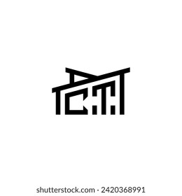 CT Initial Letter in Real Estate Logo concept.eps CT Initial Letter in Real Estate Logo concept