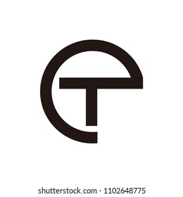 ct letter vector logo. et letter vector logo
