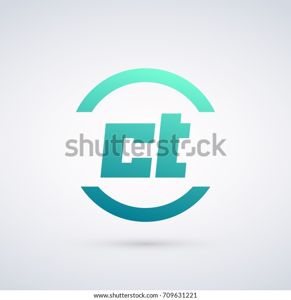 Ct Logo Stock Vector (Royalty Free) 709631221