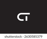 CT logo desing and monogram logo
