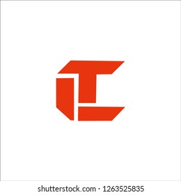 CT logo and icon concept