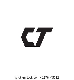 CT logo letter design