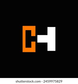 CT logo. CT set , C T design. White CT letter. CT, C T letter logo design.