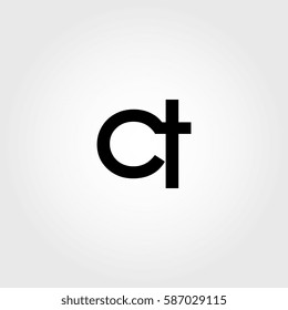 ct lowercase logo black interrelated
