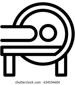 CT Scan Vector Icon