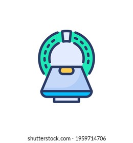 CT Scanner Icon In Vector. Logotype