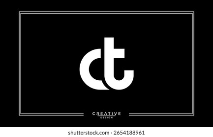 CT, TC, C, T, Abstract Letters Logo Monogram