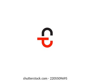 Ct, tc, et, te Letter Logo Vector Template Abstract Monogram Symbol