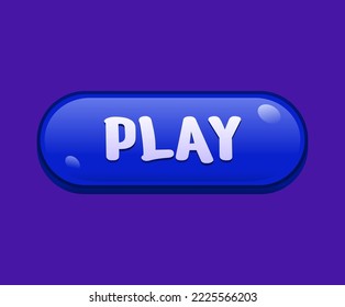 Botón de juego azul CTA: Jugar.