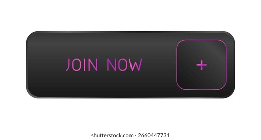 Botão CTA com texto: Junte-se agora.