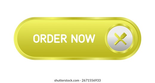 CTA button with text: Order now and cutlery icon.