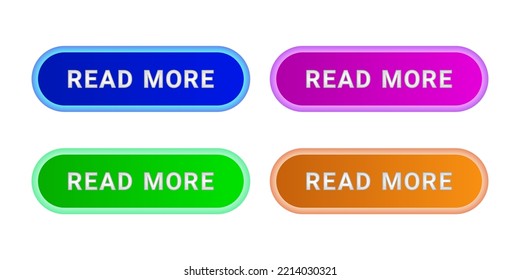 CTA buttons: Read more, blue, violet, green and orange.