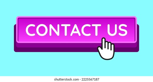 CTA: Contact us, violet button.