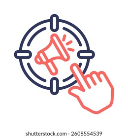 Cta Icon Element for Design