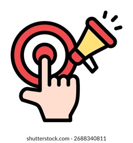 Elemento De Ícone Cta Para Design
