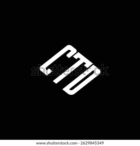 CTD letter logo design on black background.  
CTD letter business logo design. 
CTD creative initials letter logo concept.
