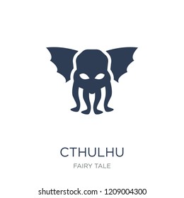 Cthulhu icon. Trendy flat vector Cthulhu icon on white background from Fairy Tale collection, vector illustration can be use for web and mobile, eps10