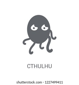 Cthulhu icon. Trendy Cthulhu logo concept on white background from Fairy Tale collection. Suitable for use on web apps, mobile apps and print media.