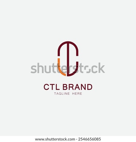 CTL Letter Initial Logo Design Vector Illustration. CTL Alphabet letters Initials Monogram logo.
