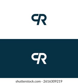 CTR creative initials letter logo concept. CTR letter design.