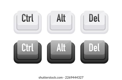 Ctrl alt del shortcut keys. Keyboard keys