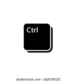 Ctrl Key Icon Clipart Image Isolated Stock Vector (Royalty Free ...