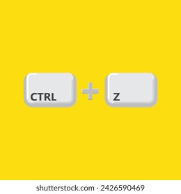 Ctrl Z is used as a shortcut to Undo